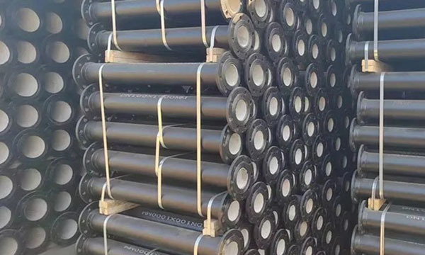 Ductile iron pipes class k9 for drinking water