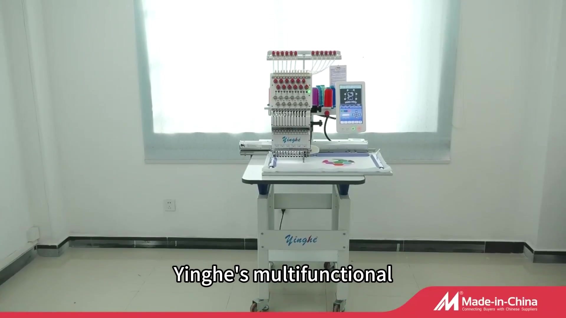 2. YH-1201 Embroidery machine.mp4