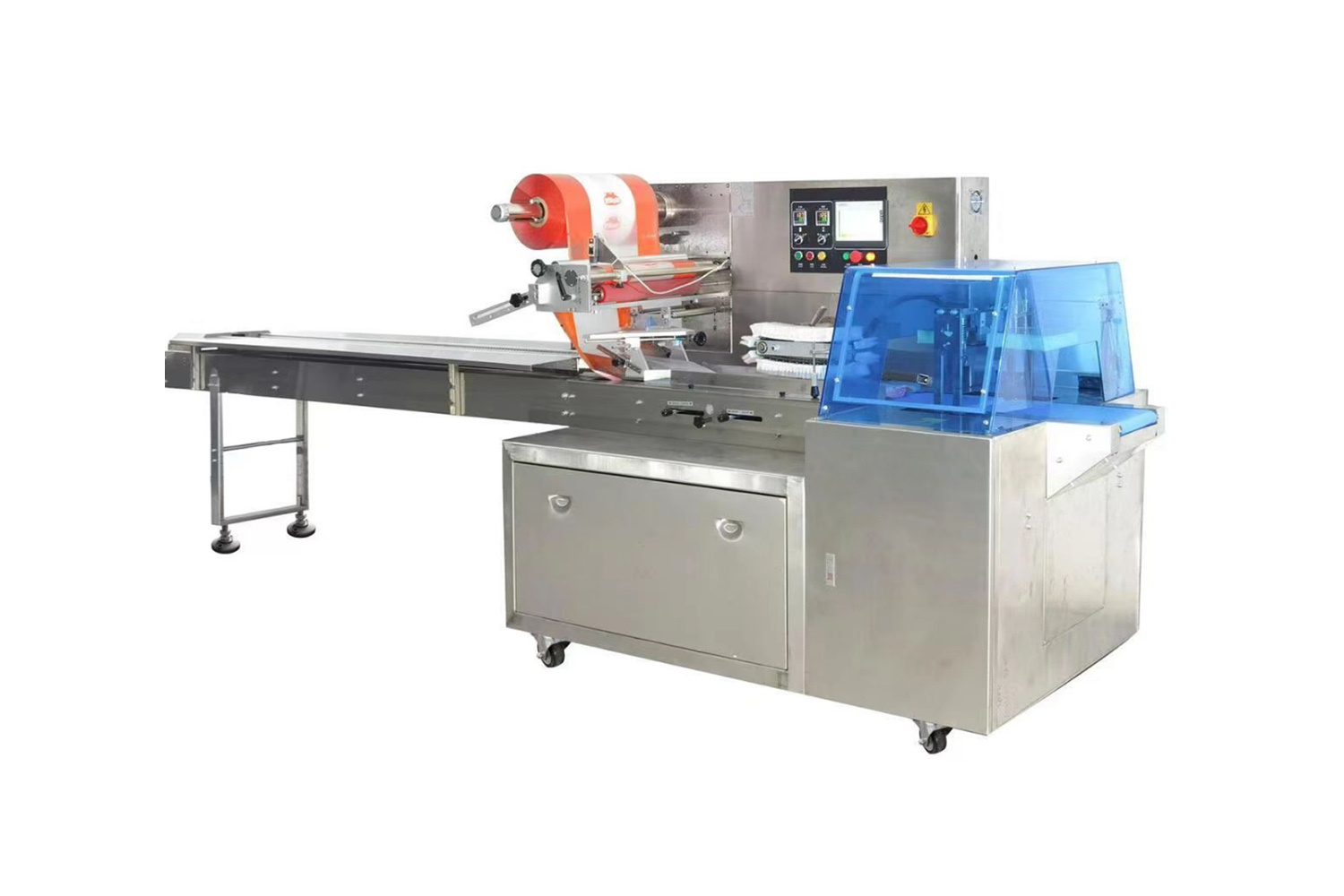 KC-600W Three-Servo Upper Paper Reciprocating Pillow Packing Machine