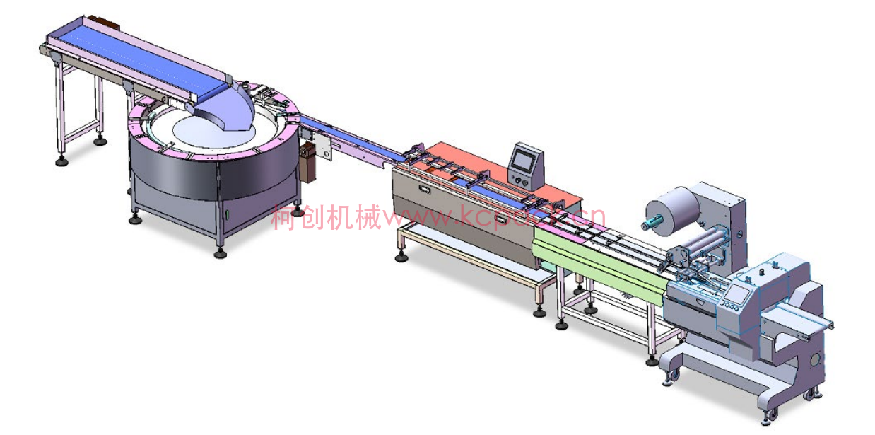 KCH-350S HI-speed Automatic food Feeding flow wrapping machine