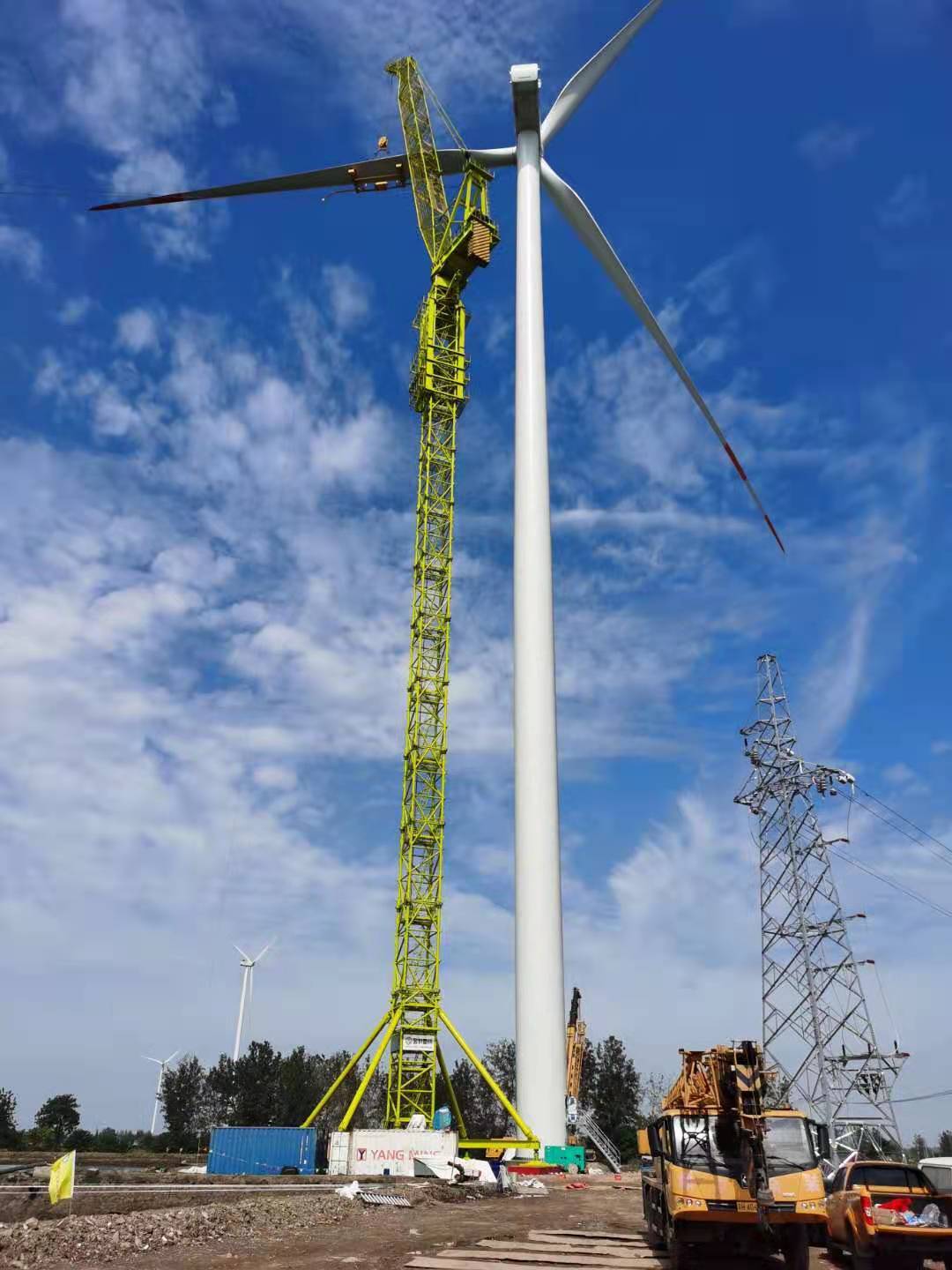 喜报 | 3354cc金沙集团现有7台“重磅”风电新设备