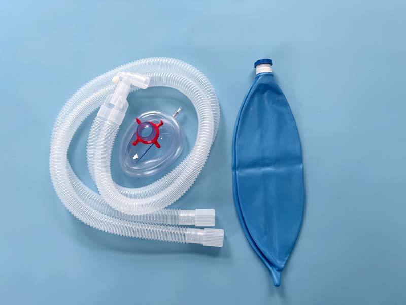 Single Use Anesthesia Breathing Circuit-Adult Plain Air Bag Mask