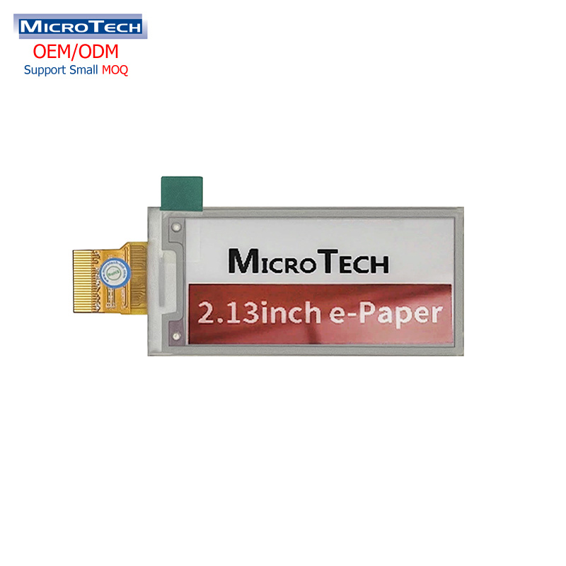 E Paper Custom 2.13 Inch E Ink Display Screen Color Small E Ink Display Panel Module Square