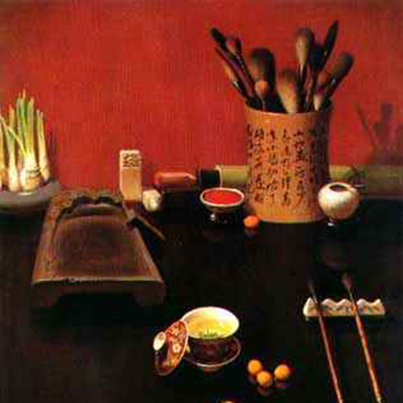油畫(huà)靜物