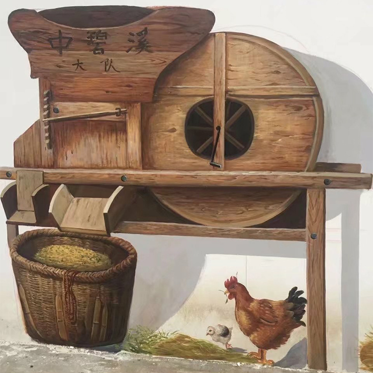 美麗鄉(xiāng)村·油畫·3D類