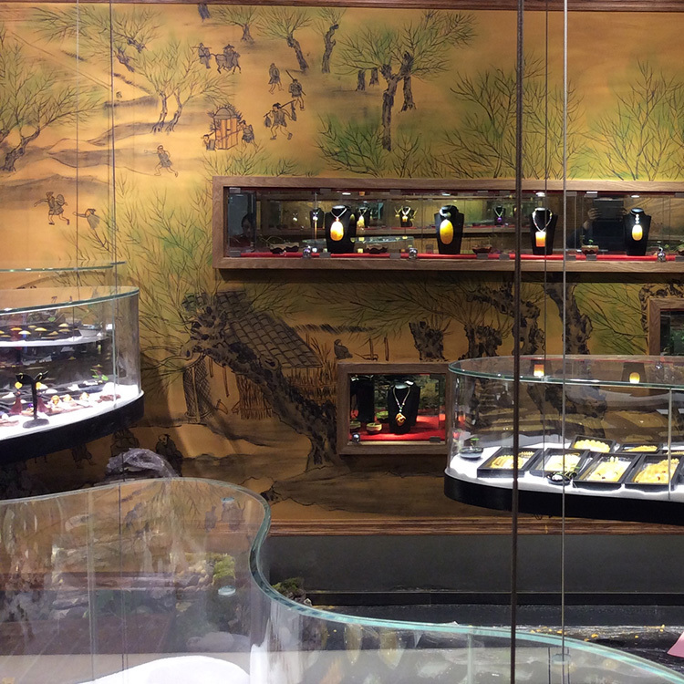 杭州盤古石家珠寶店《清明上河圖》