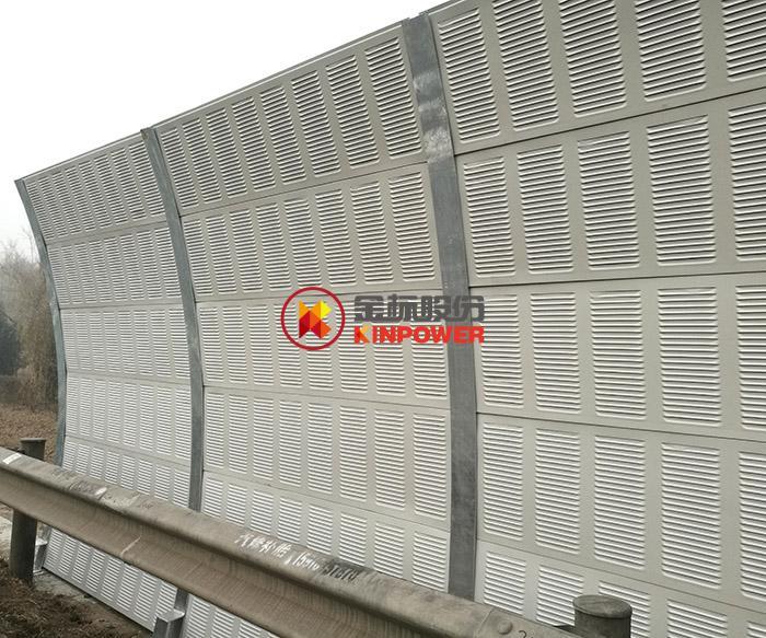 天津唐廊高速大弧形声屏障