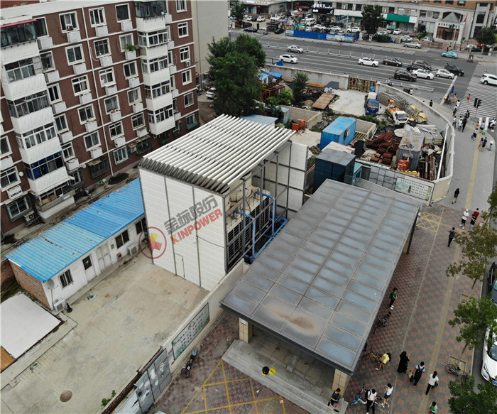 天津地铁6号线出口声屏障降噪工程
