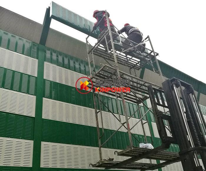 湖北十堰东风汽车厂区降噪声屏障