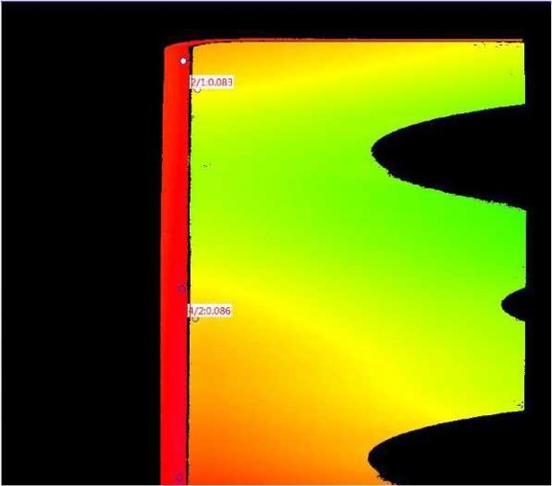 Top Cover Measurement Gap+Step Test Result