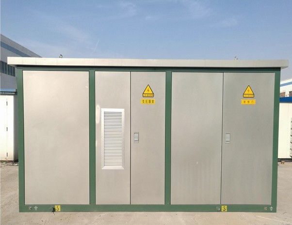 ZBW-12/0.4 electric telecontrol prefabricated substation for railway