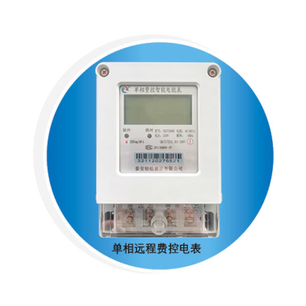 Single-phase and Three-phase Remote Fee-Controlled Intelligent Electricity Meters