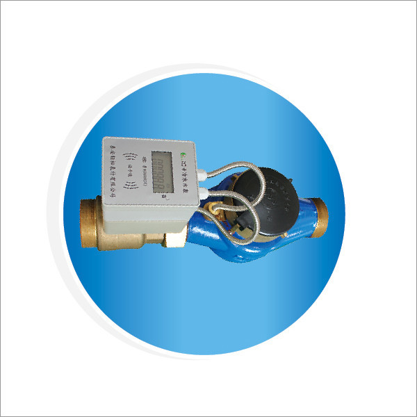 IC-card prepayment large-diameter water meter