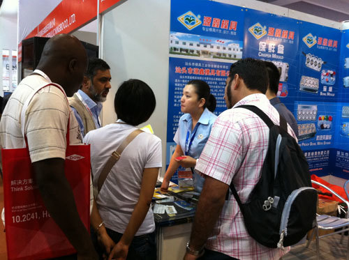 Our company participated in the Shanghai International Adsale Plastics Exhibition