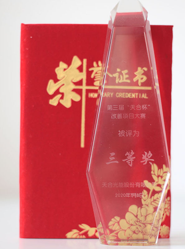 天合杯三等奖