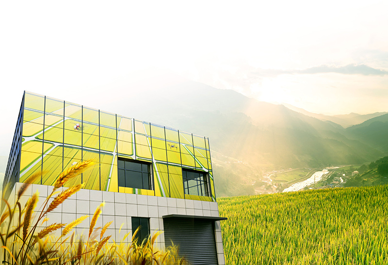 COLOR BIPV FACADE