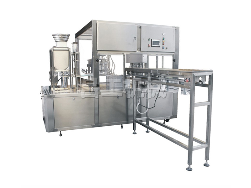 LG-460 Stand-up pouch filling and capping machine