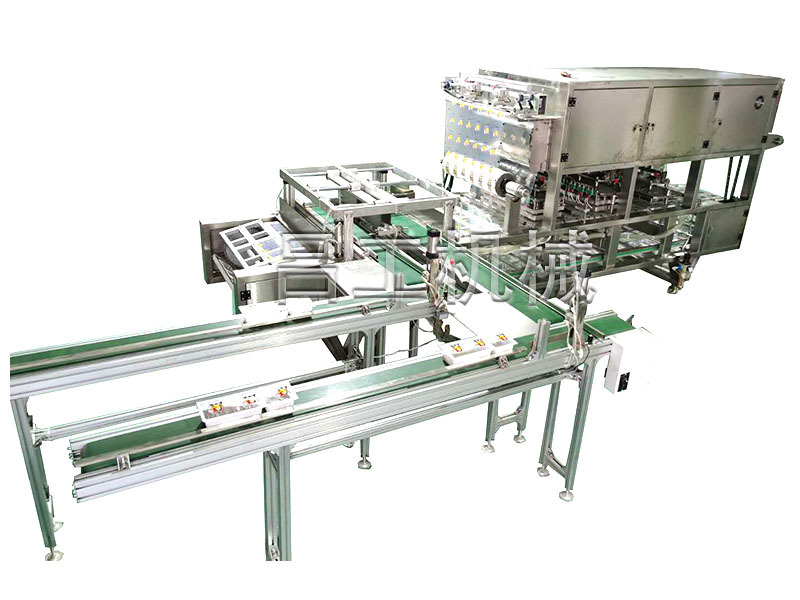 武汉吕工机械有限公司传统特色小吃凉糕包装机流水线生产视频