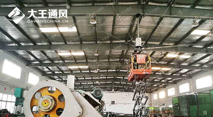 上海食品机械车间大型工业风扇