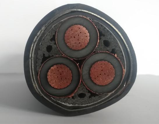 Rated voltage 8.7/15kV XLPE insulated PE sheathed power cable