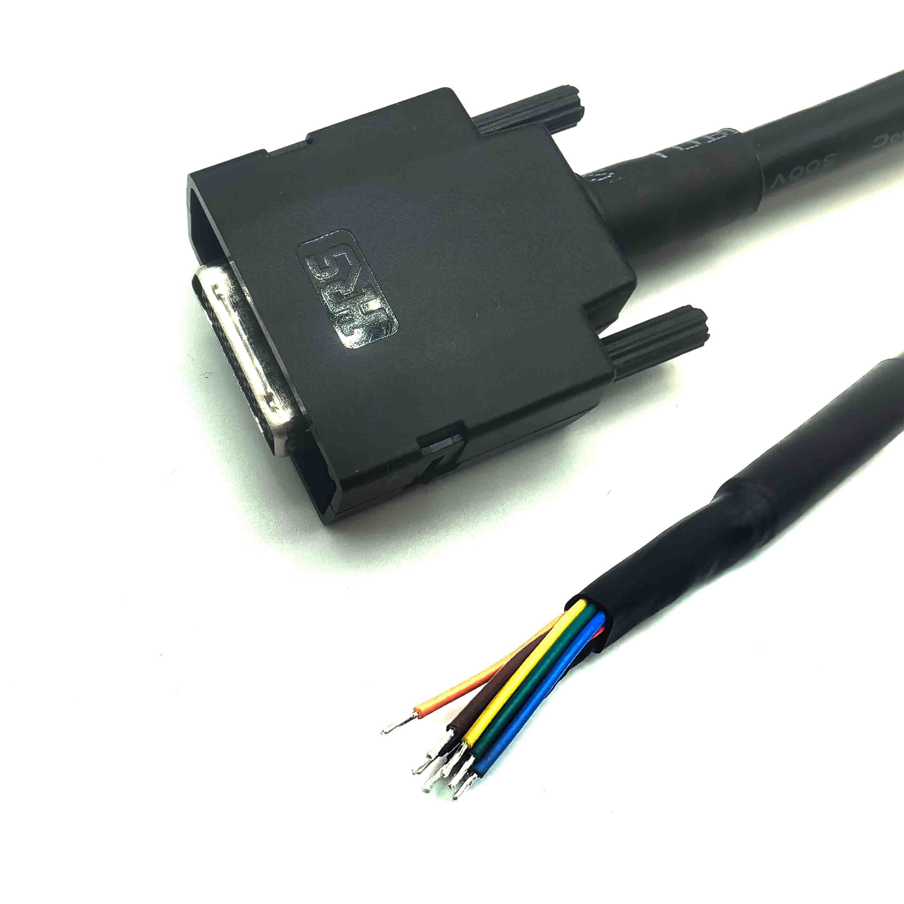 Dh40 27s 27 core trigger cable dalsa ximea camera dedicated io cable
