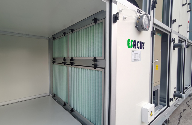 Direct Expansion Air Handling Units For Korean Project