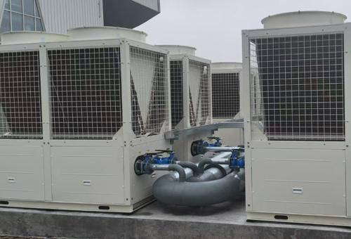 Air Cooling R410A Modular Chillers for CBD Cooling in Uzbekistan
