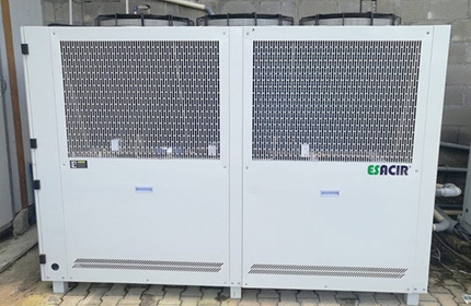 Air Cooled Scroll Chiller Installed In Suriname