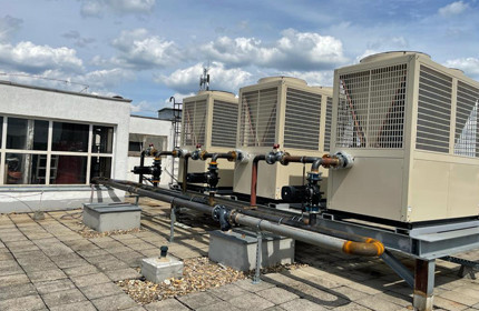 Air Cooled Modular Heat Pumps & Cassette Fan Coils For Hungary