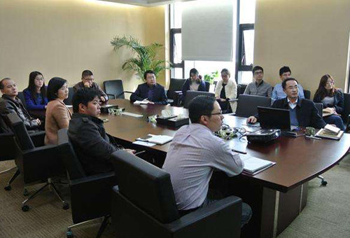 Company organized HVAC professional technical training and exchange meeting