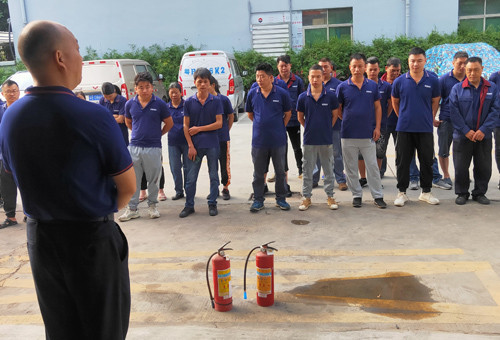 Eurostars Company Held Fire Drill To Improve Fire Fighting Emergency Ability