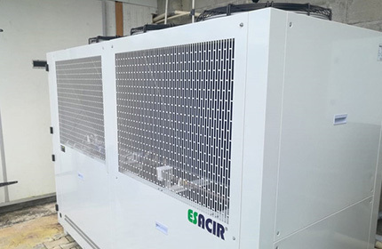 Air Cooled Scroll Chiller Installed In Suriname