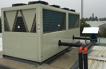 Air Source Heat Pump and Fan Coil for Anthura Company