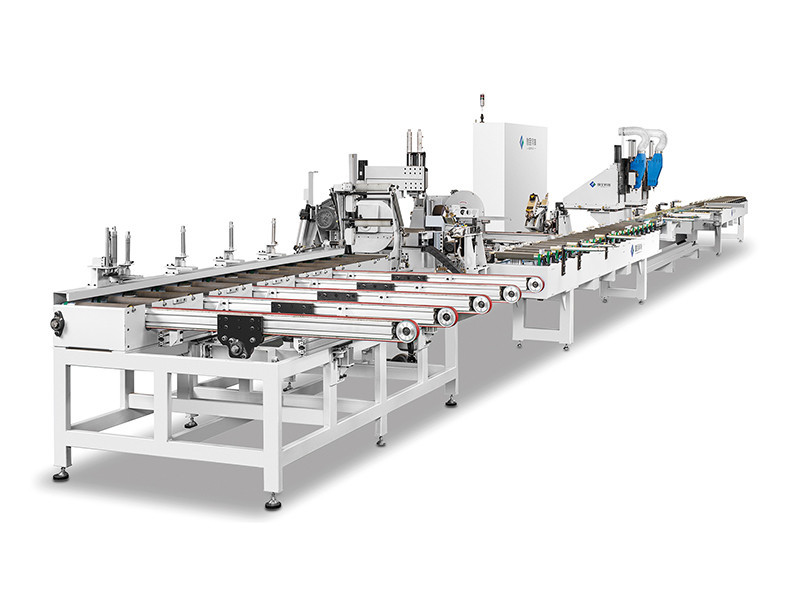 MJK743 door frame cutting and milling production line