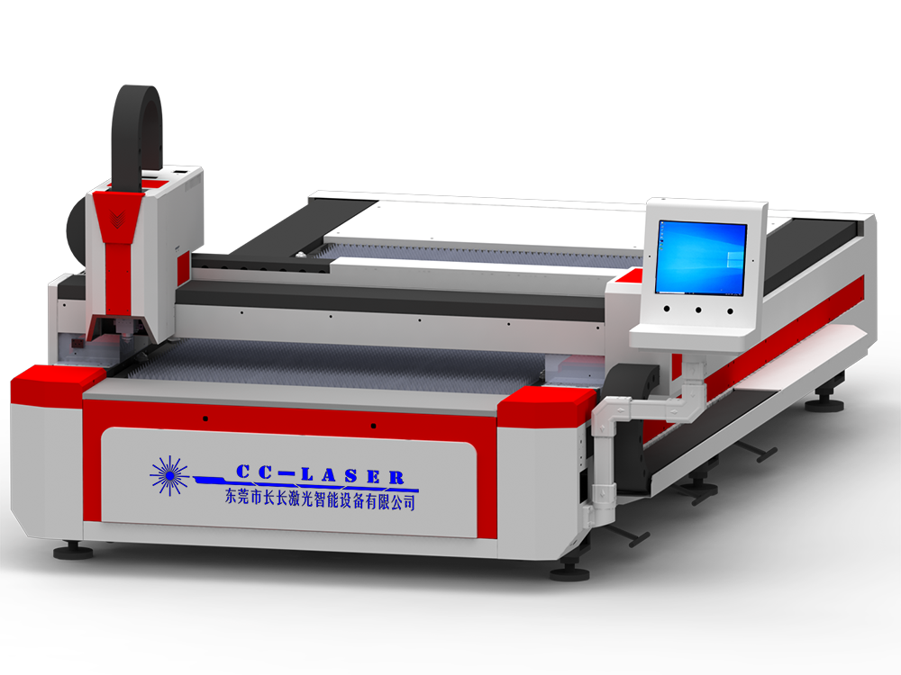 Single platform fiber laser cutting machine