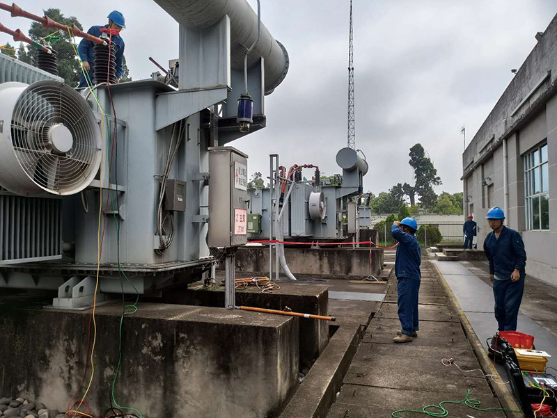贵州凯里垃圾电厂励磁系统预防性试验