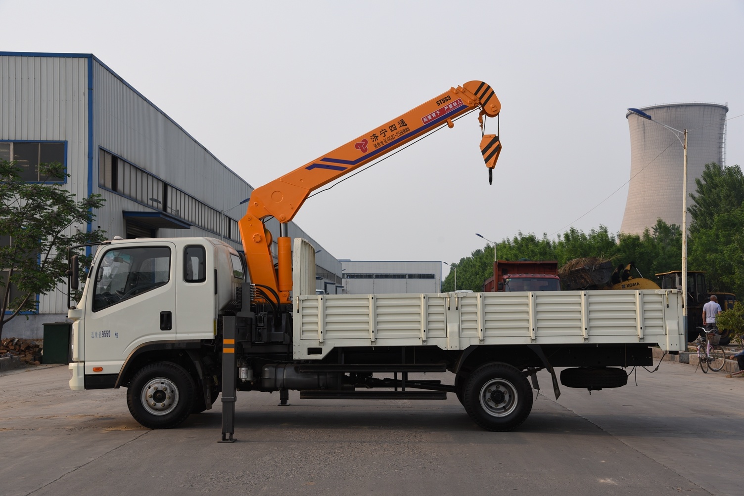 SST5S4 5 Ton Boom Truck Crane