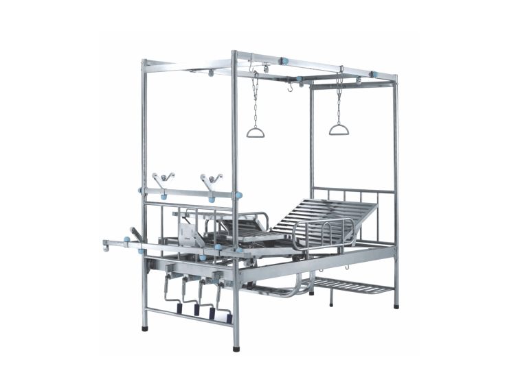 不銹鋼四搖可傾分腿骨科牽引床ZL-B028