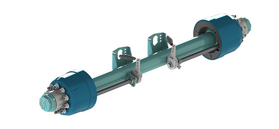 Round 127 Car Axle