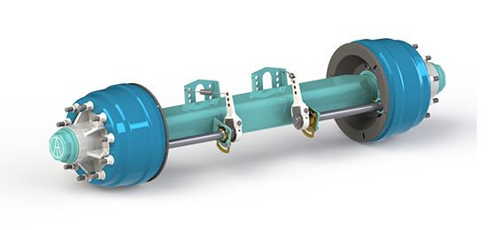Merican Brake Drum External Axle