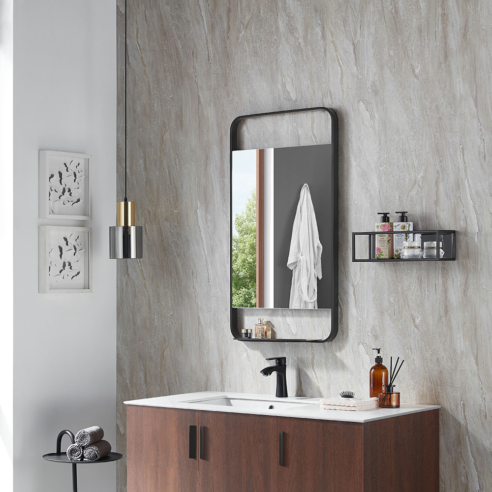 Antique bathroom vanity mirrors with backlit light