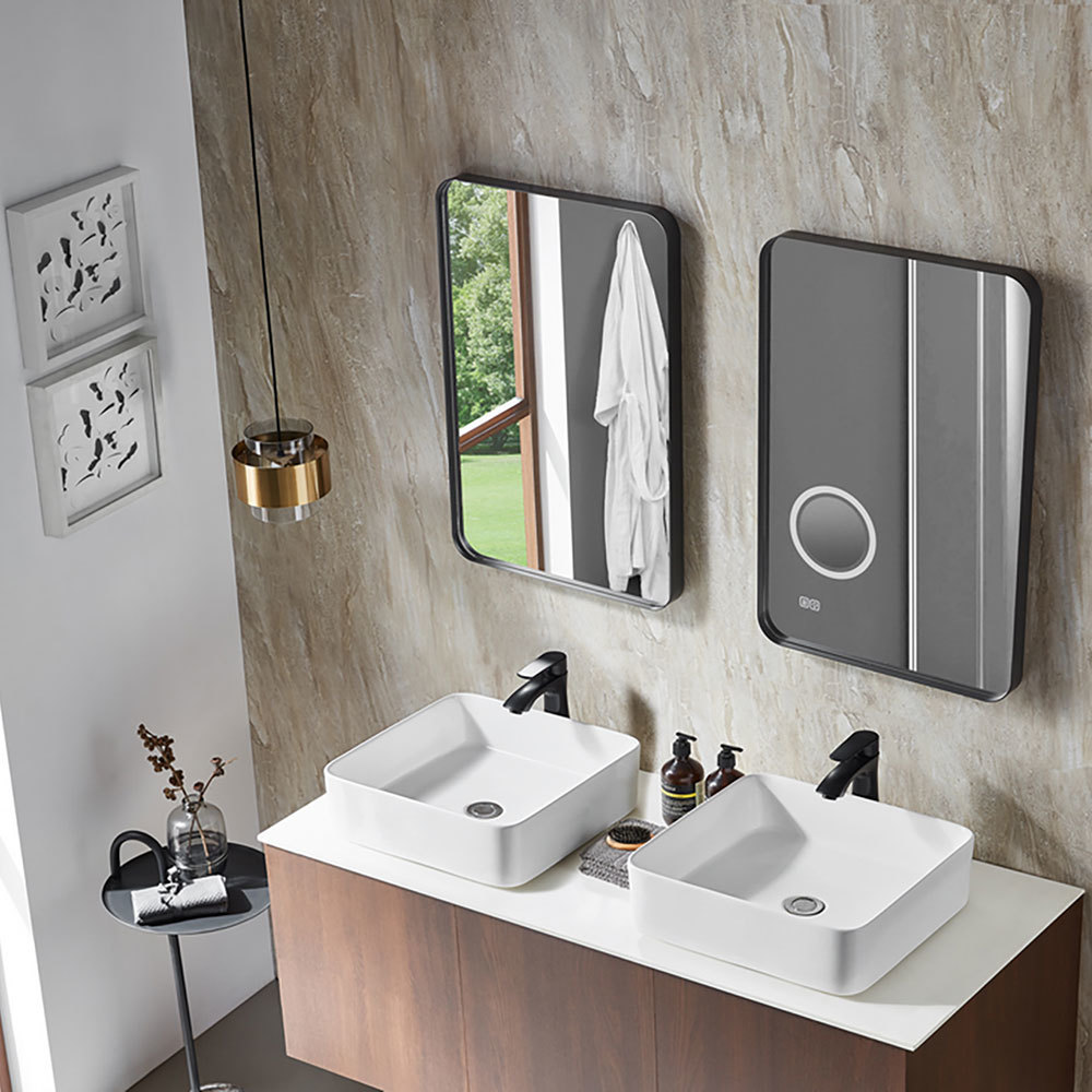 Designer wholesale bathroom led shaving mirror suppliers