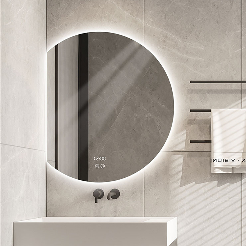 Backlit Bathroom Round Mirror factory
