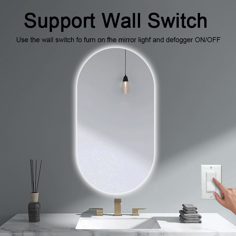 Backlit Bathroom Round Mirror from China manufacturer