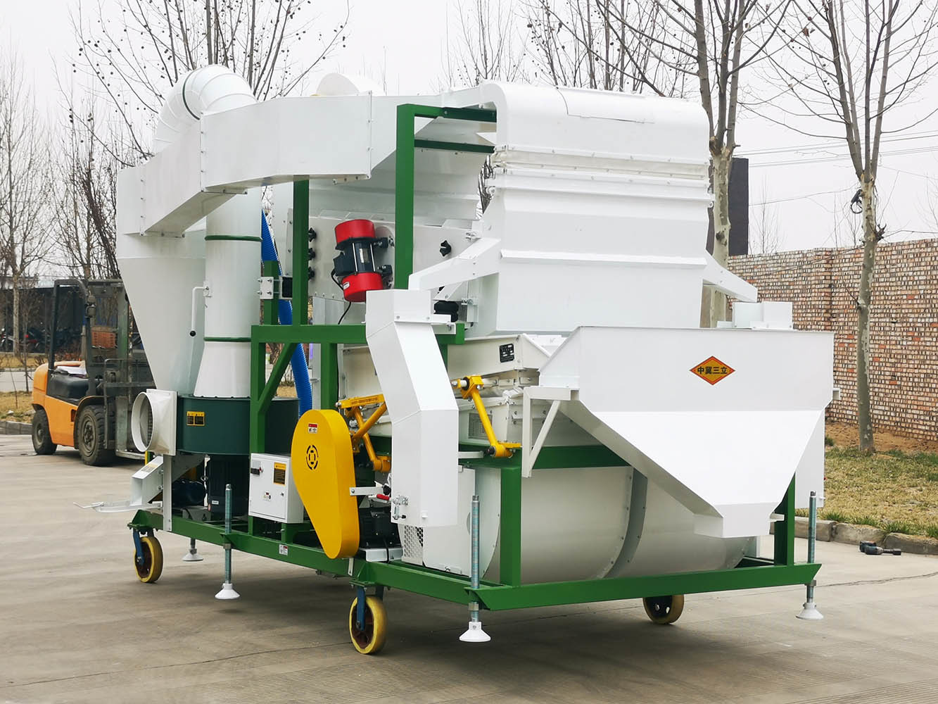 5XFZ-20C1 Seed combination cleaner with wheat huller