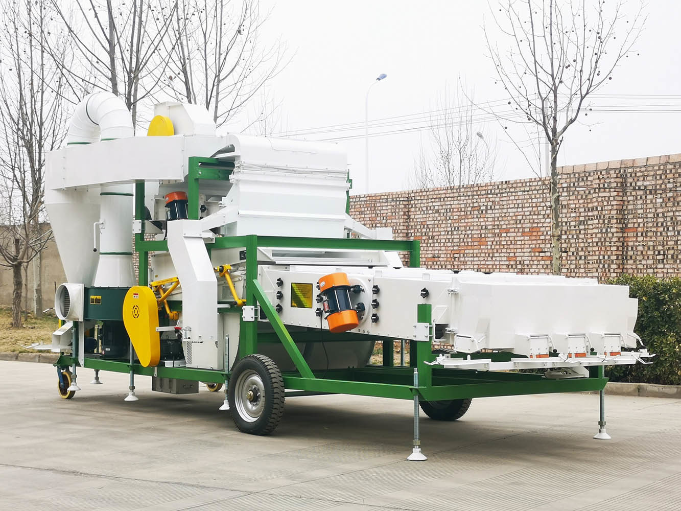 5XFZ-25G Bean peas combination cleaner um classifier