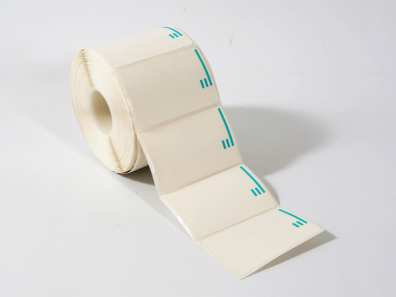 Pressure steam sterilization roll indicator label