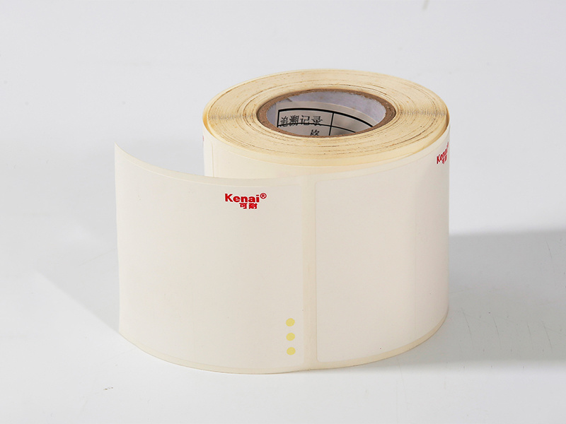 Pressure steam sterilization roll indicator label