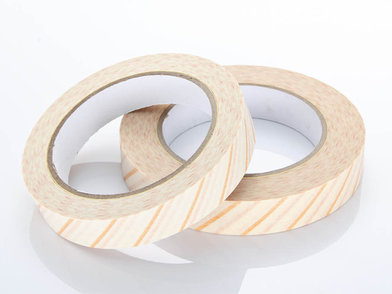 Ethylene oxide sterilization chemical indicator tape