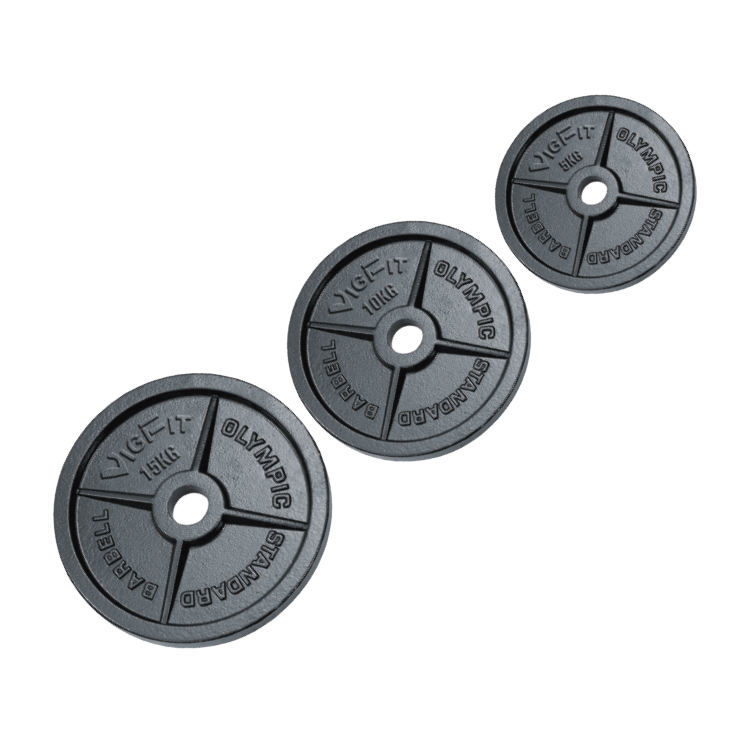 GREY HAMMERTONE HANDLE PLATE WEIGHT PLATE
